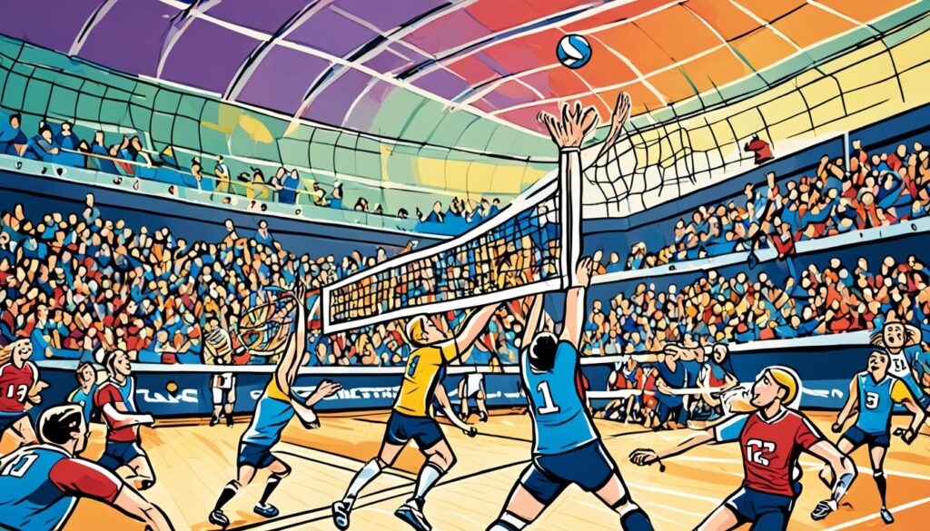 การแข่งขัน Volleyball